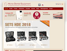 Tablet Screenshot of horse-dental-equipment.com
